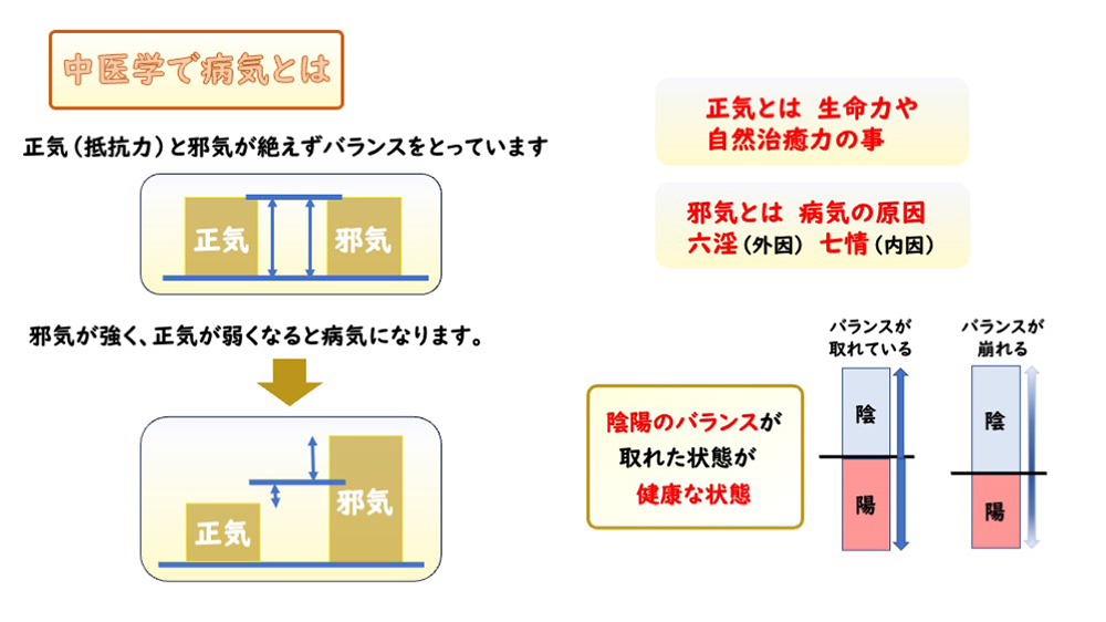 正気と邪気と病因